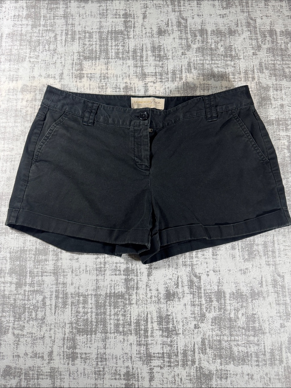 LONDONJEAN Black Casual Women’s Bermuda Shorts